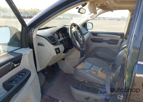 2012 Volkswagen Routan Sel из США, поврежденный, VIN 2C4RVACG1CR391600